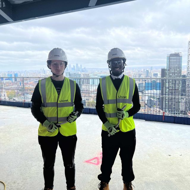 Work Experience at the Top of 2 Finsbury Avenue